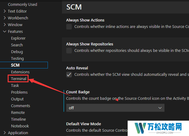 vscode怎么关闭鼠标悬停显示链接